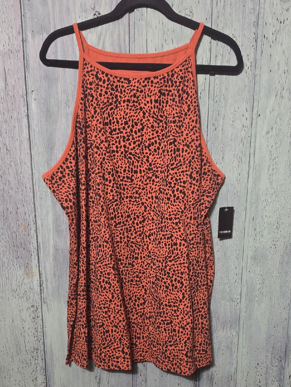 Torrid Cheetah High Neck Foxy Cami